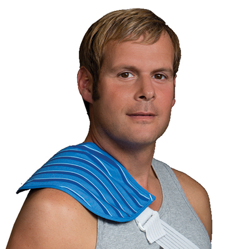 Thermalon First Aid Wrap for effective cold therapy treatments.  Easy to apply. Non gel technology. Shoulder pain relief.